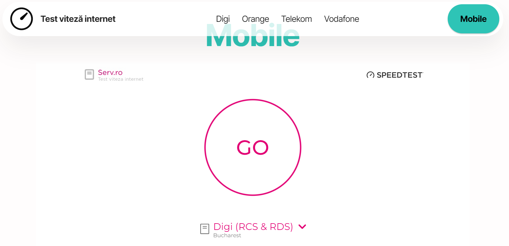 Test Vitez Internet Vodafone Speed Test